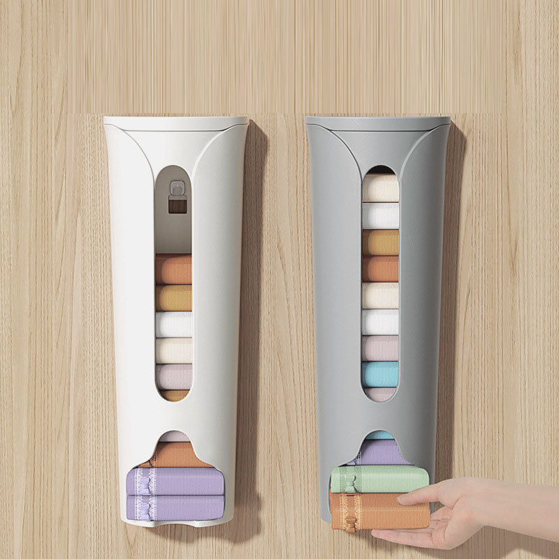 😮andmontierte Aufbewahrungsbox für Socken und Höschen👍