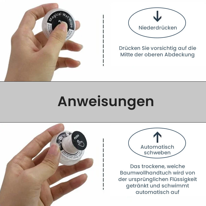 💗53% Rabatt😊Tragbare Kreative Feuchttücher