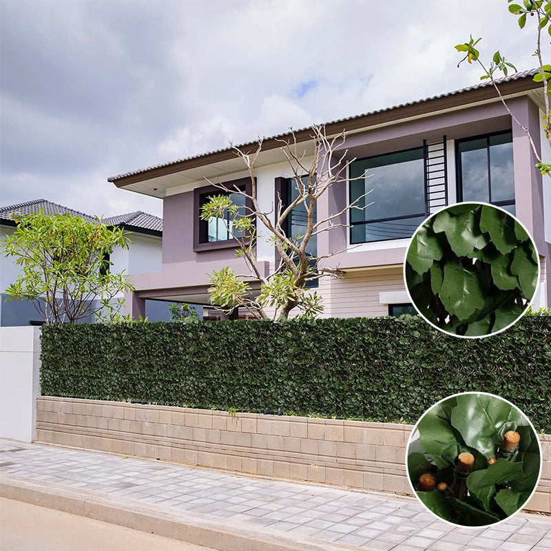 🏡 🍃Erweiterbarer Faux-Sichtzaun