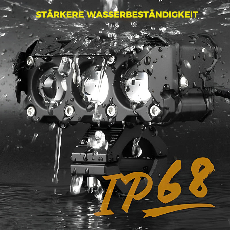 😮Motorrad fahrende LED-Zusatzscheinwerfer😎
