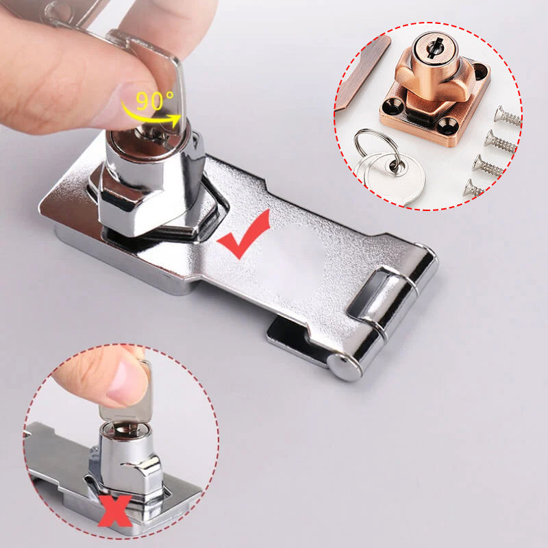 🔒Türschloss ohne Bohren🔒