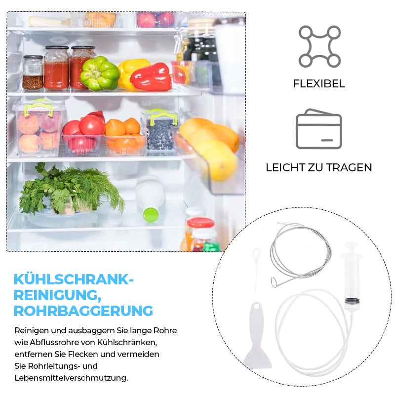 🌿Reinigung des Abflusslochs im Kühlschrank