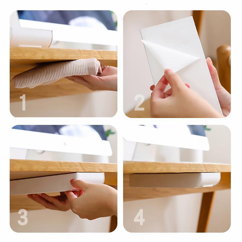 🔥😘 Lochfreie untere Tischschublade