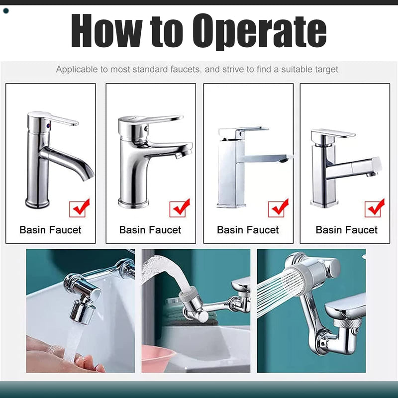 💥Saker Drehbarer multifunktionaler Verlängerungshahn💫