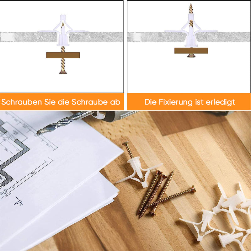 💥Schmetterlings Expansionsdübel Dehnschraube💫