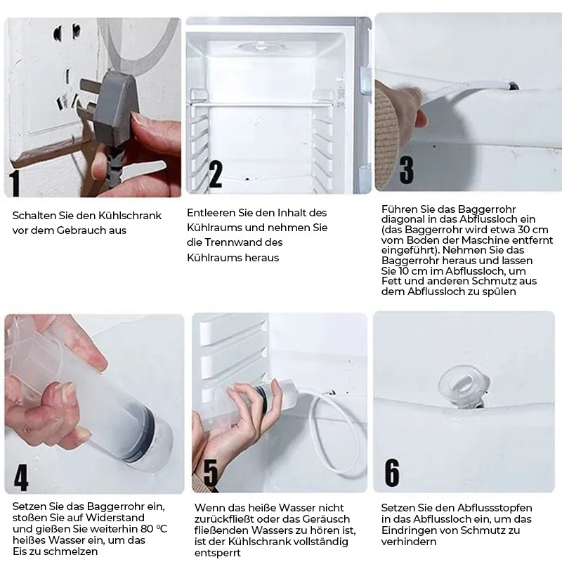 🌿Reinigung des Abflusslochs im Kühlschrank