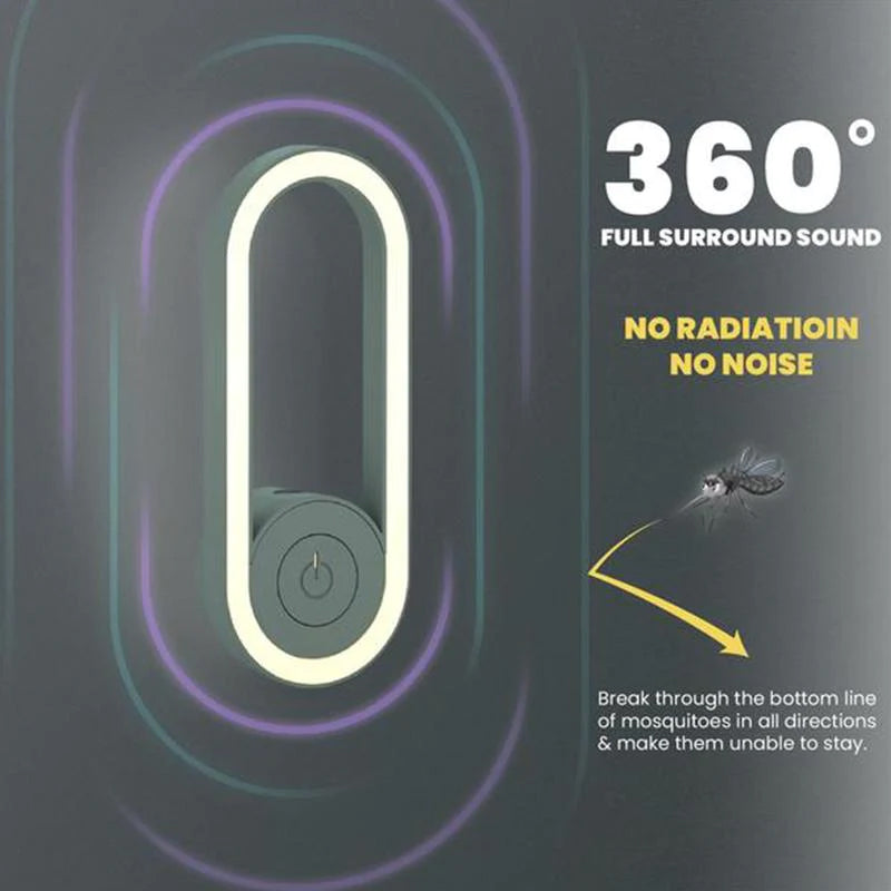 😘👍 Multifunktionaler Ultraschall-Mückenvernichter