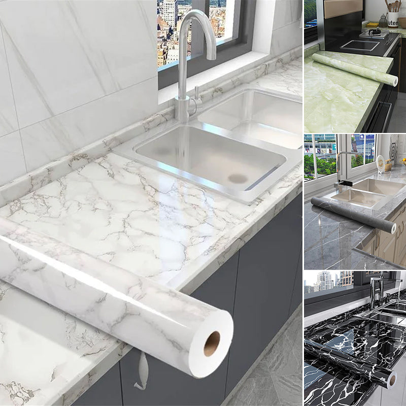 😮Ölbeständige Marmoraufkleber👍