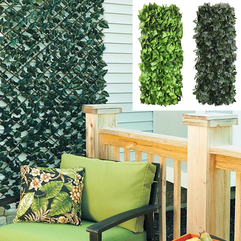 🏡 🍃Erweiterbarer Faux-Sichtzaun