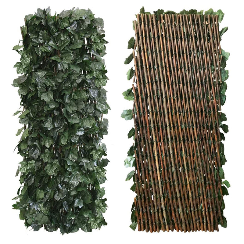 🏡 🍃Erweiterbarer Faux-Sichtzaun