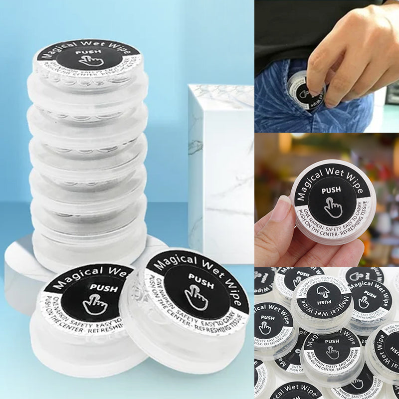 💗53% Rabatt😊Tragbare Kreative Feuchttücher