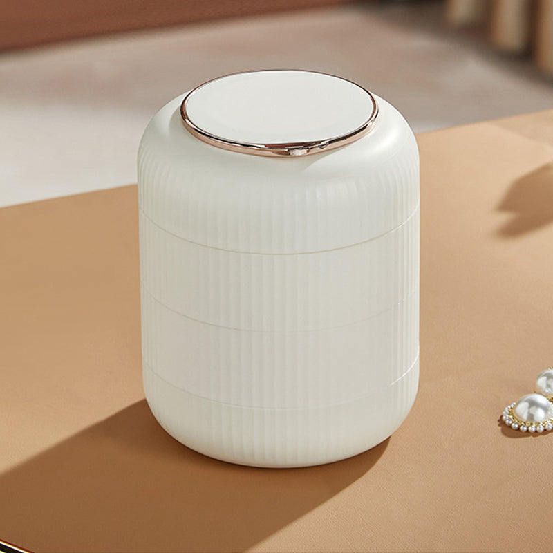 Mehrschichtige drehbare Aufbewahrungsbox für Schmuck