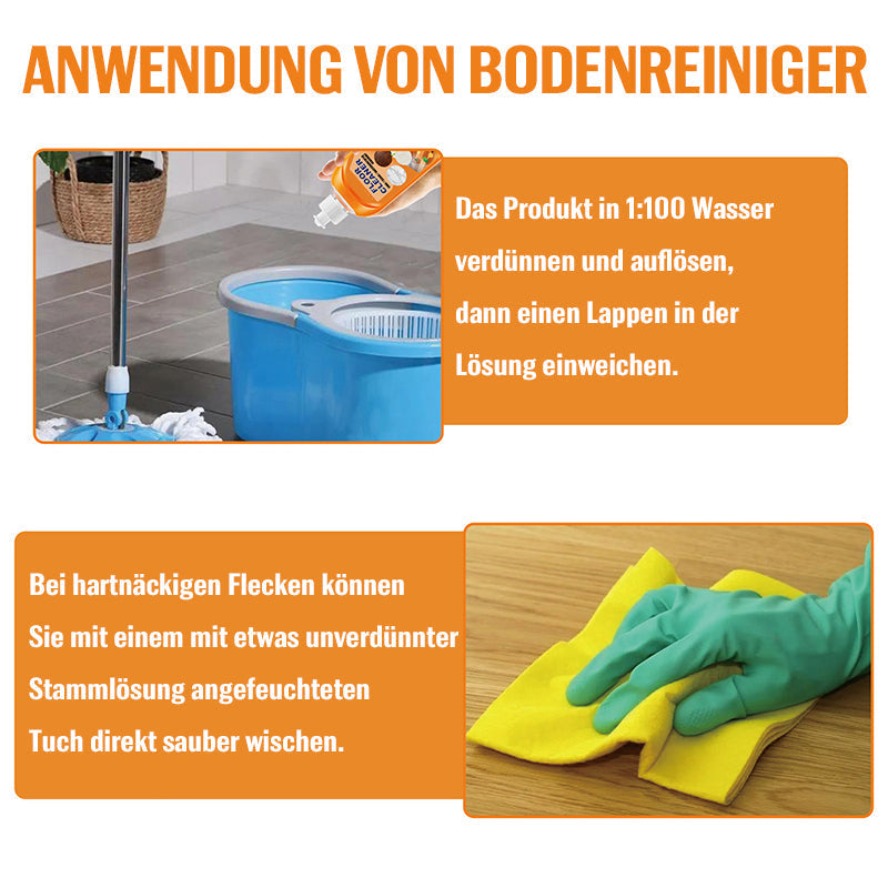 🧹Leistungsstarker Bodenreiniger