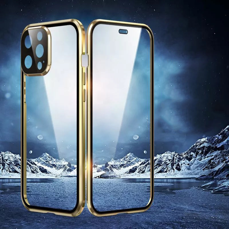 Doppelseitige Handyhülle aus Glas