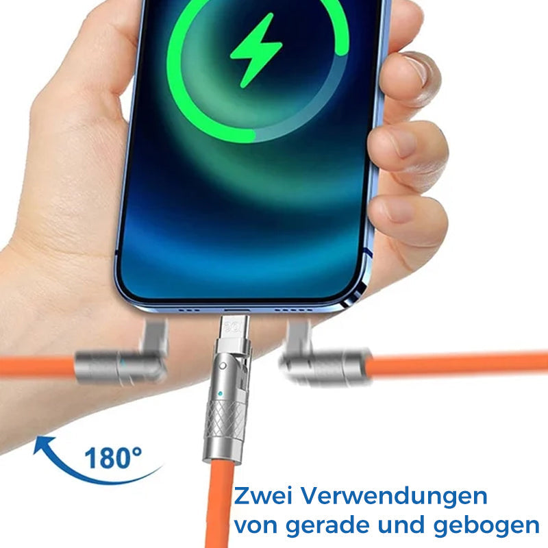 🎁180° drehbares Schnellladekabel