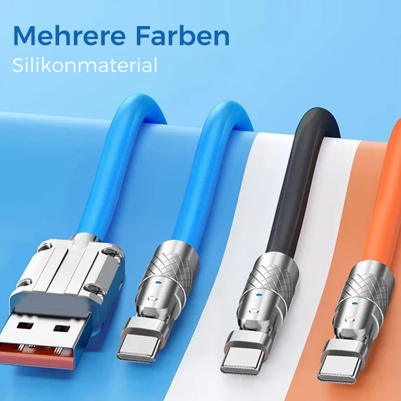 🎁180° drehbares Schnellladekabel