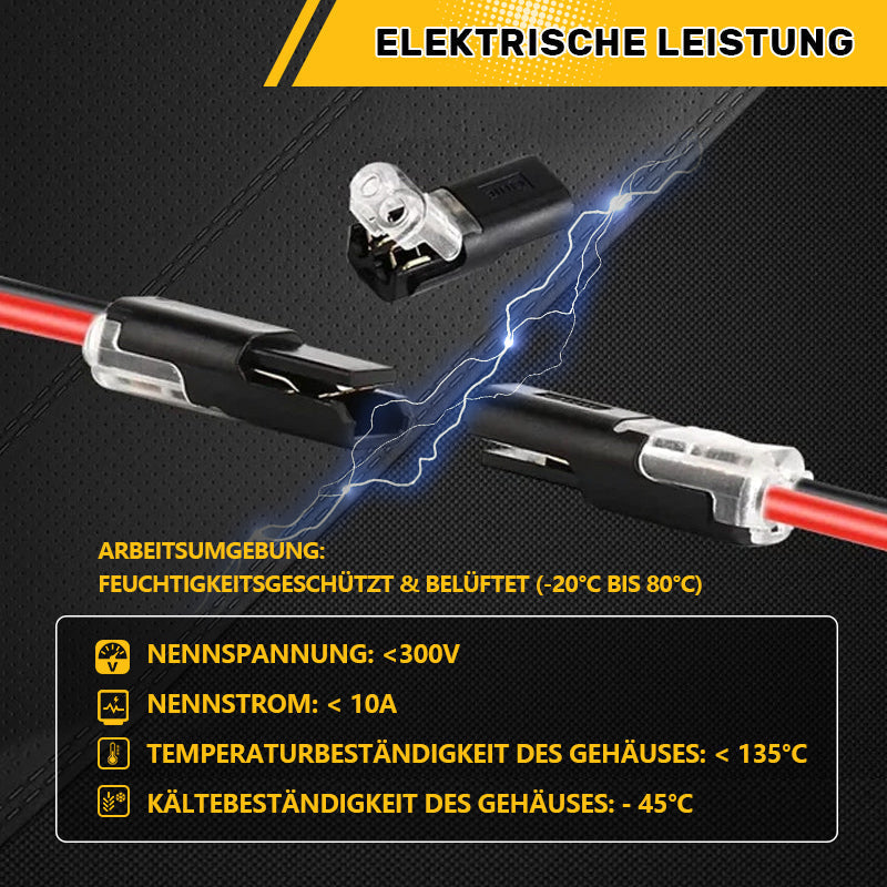 Praktischer schneller Kabelstecker