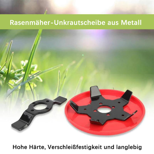 Unkrautsteg für Rasenmäher aus Metall