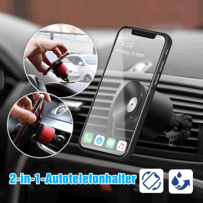 2-in-1-Autotelefonhalter, für Lüftungsgitter