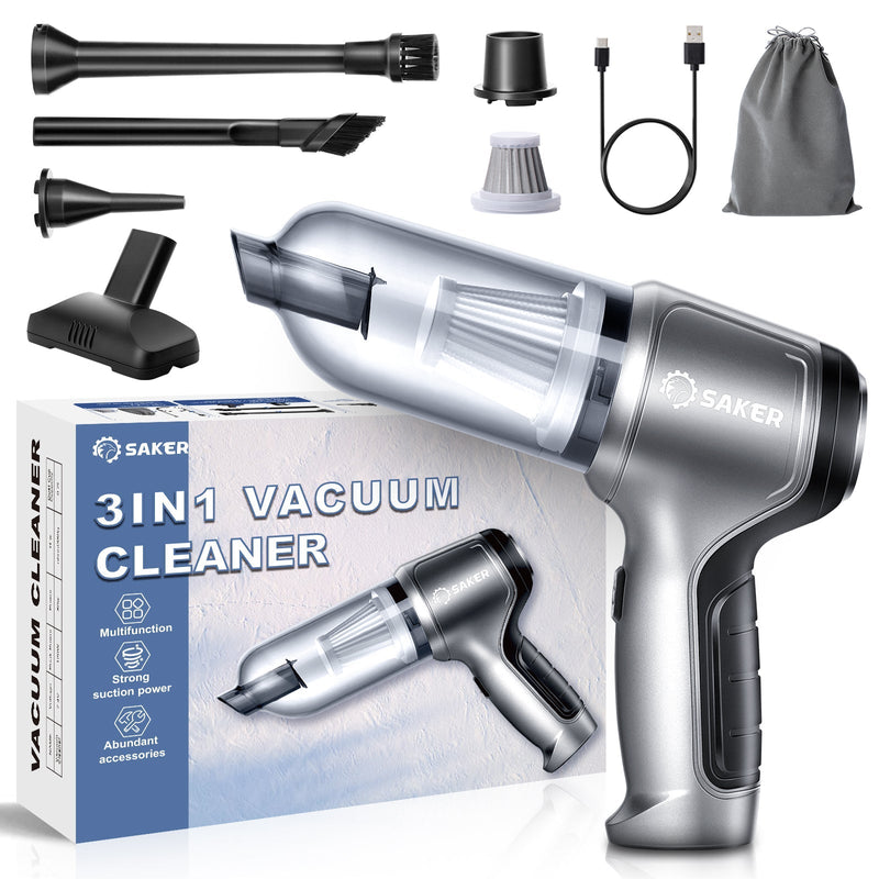 🔥Verbesserter 3-in-1 Kabelloser Mini-Handstaubsauger🔥