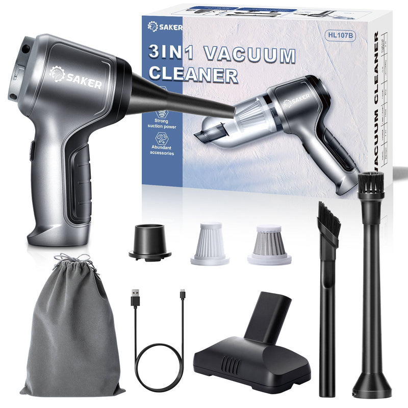 🔥Verbesserter 3-in-1 Kabelloser Mini-Handstaubsauger🔥