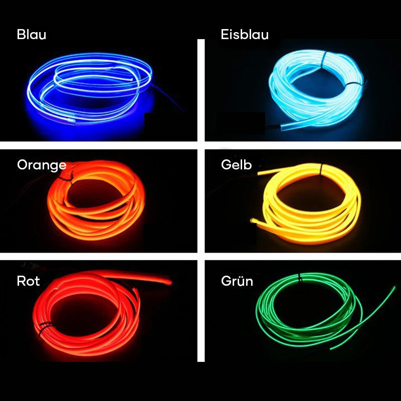 🔥🔥4-in-1 LED Atmosphärenlicht für Autos🔥🔥