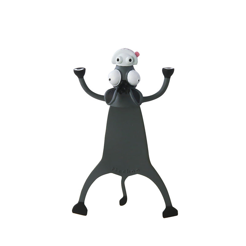 Kreatives 3D-Lesezeichen für Tiere