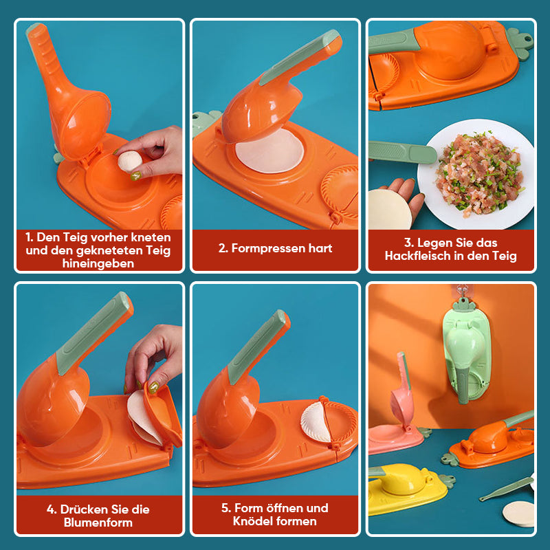 🎁Neujahrsverkauf-50% RABATT🎁Neuer 2-in-1-Knödelformdruck