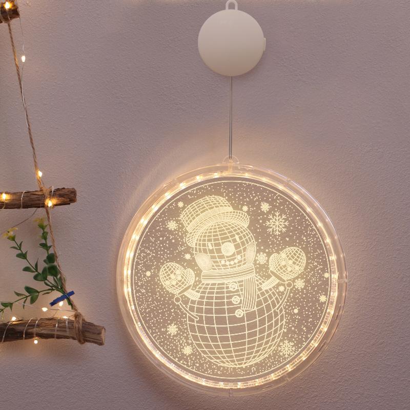 3D Weihnachten hängendes Licht