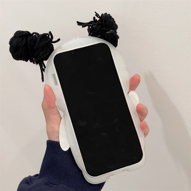 Lustige Zopf Badehose Handyhülle