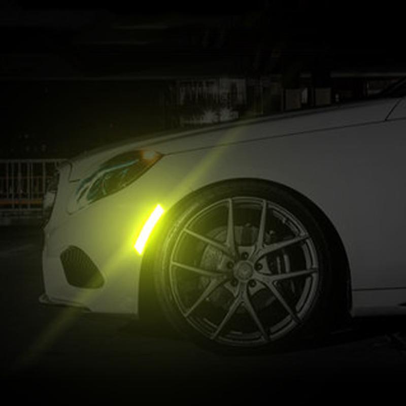 3D Auto reflektierende Warnstreifenaufkleber