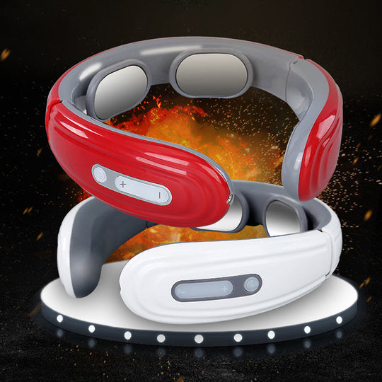 🔥Silvester-Sale - 50 % Rabatt🔥Intelligentes elektrisches Nacken- und Schultermassagegerät