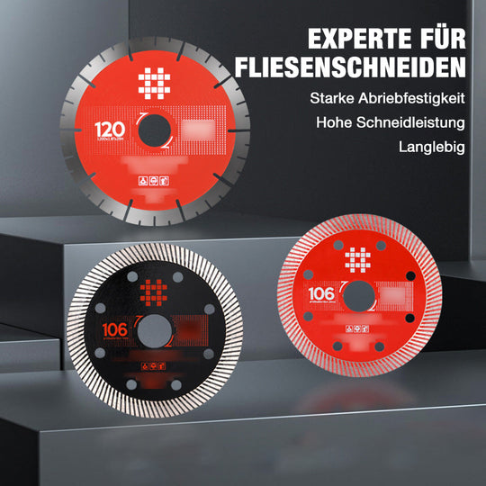 Ultrafeine Wellfliesen-Trennscheiben