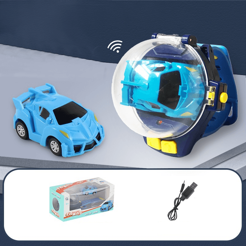 Elektrisches Spielzeugauto mit Fernbedienung per Uhr