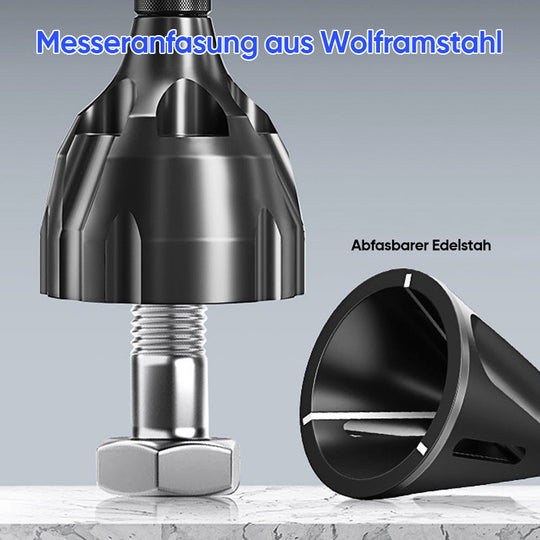 Entgratungs-Fasenwerkzeug aus Wolframstahl