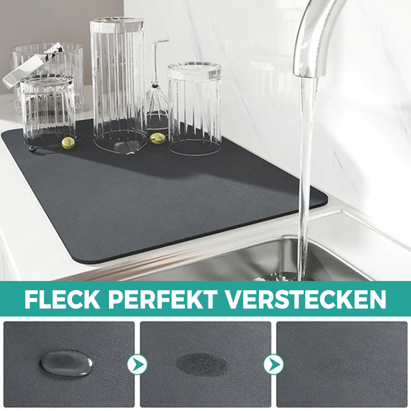 💦Super saugfähige Abtropfmatte für die Küche