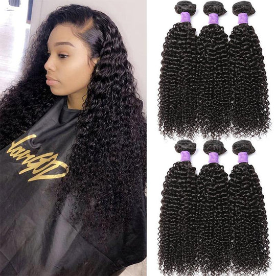 16-20 Zoll Kinky Deep Curly Clip