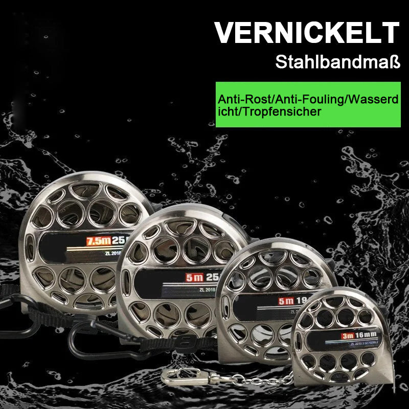 🔥🔥Edelstahl-Teleskopbandmaß mit Korrosionsschutz