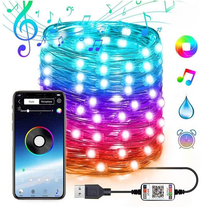 Aktualisierte Weihnachten Intelligente LED lichterkette