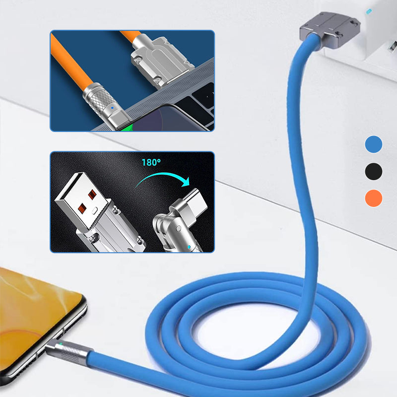 🎁180° drehbares Schnellladekabel