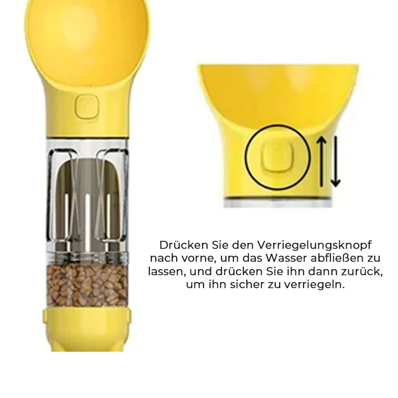 Multifunktionaler Trinkbecher für Haustiere