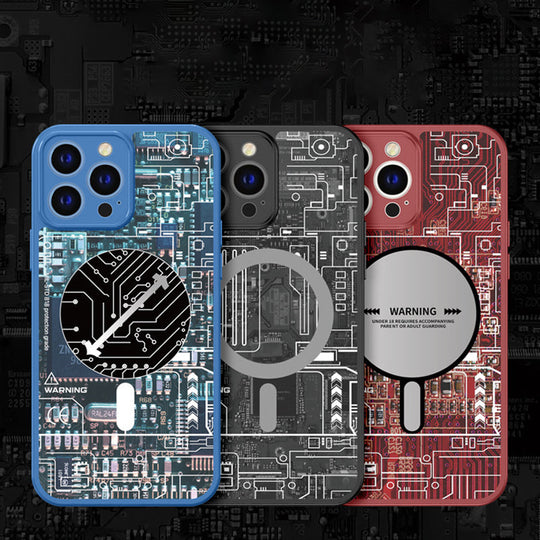 2022 magnetische Handyhülle im Punk-Stil