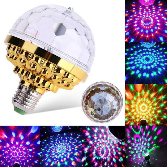 ✨LED Disco Bunte rotierende Glühlampen✨