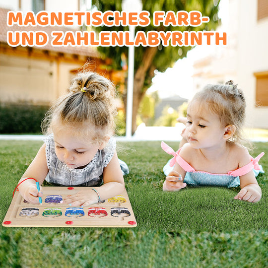 🌞Magnetisches Farb- und Zahlenlabyrinth🌞