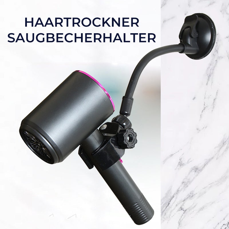 Saugnapfhalterung für Haartrockner