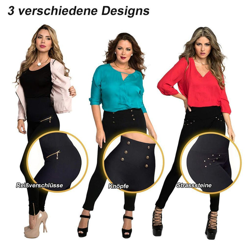 Hose mit hoher Taille