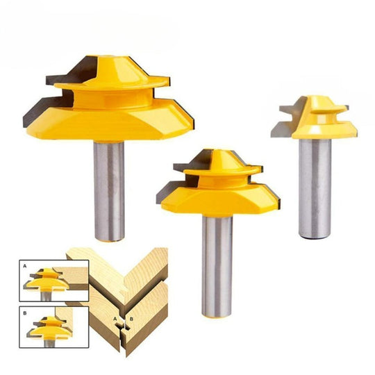 1/2 Zoll Schaft 45-Grad-Lock-Gehrungsfräser