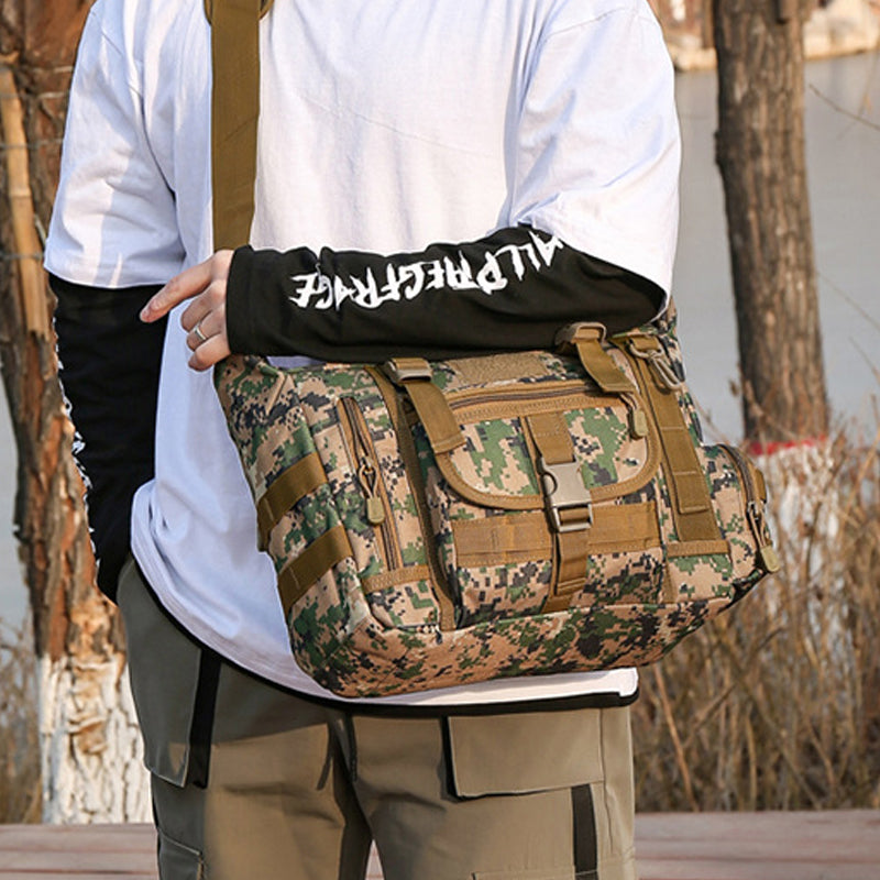 Wasserdichte Umhängetasche mit mehreren Taschen