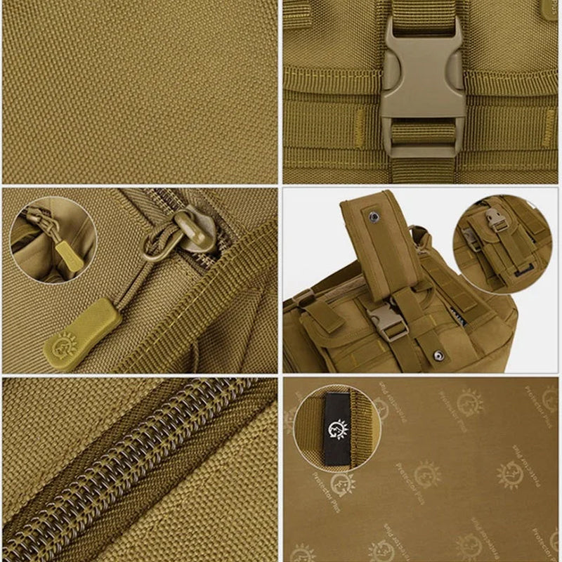 Wasserdichte Umhängetasche mit mehreren Taschen