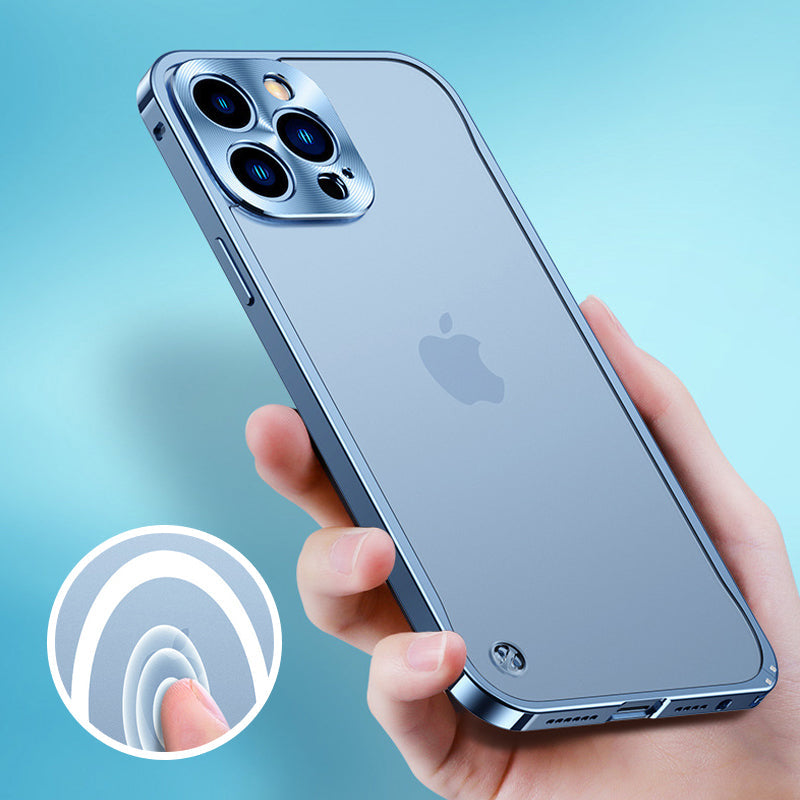 📱50 % Rabatt📱Magnetische Handyhülle für iPhone mit Metallrahmen